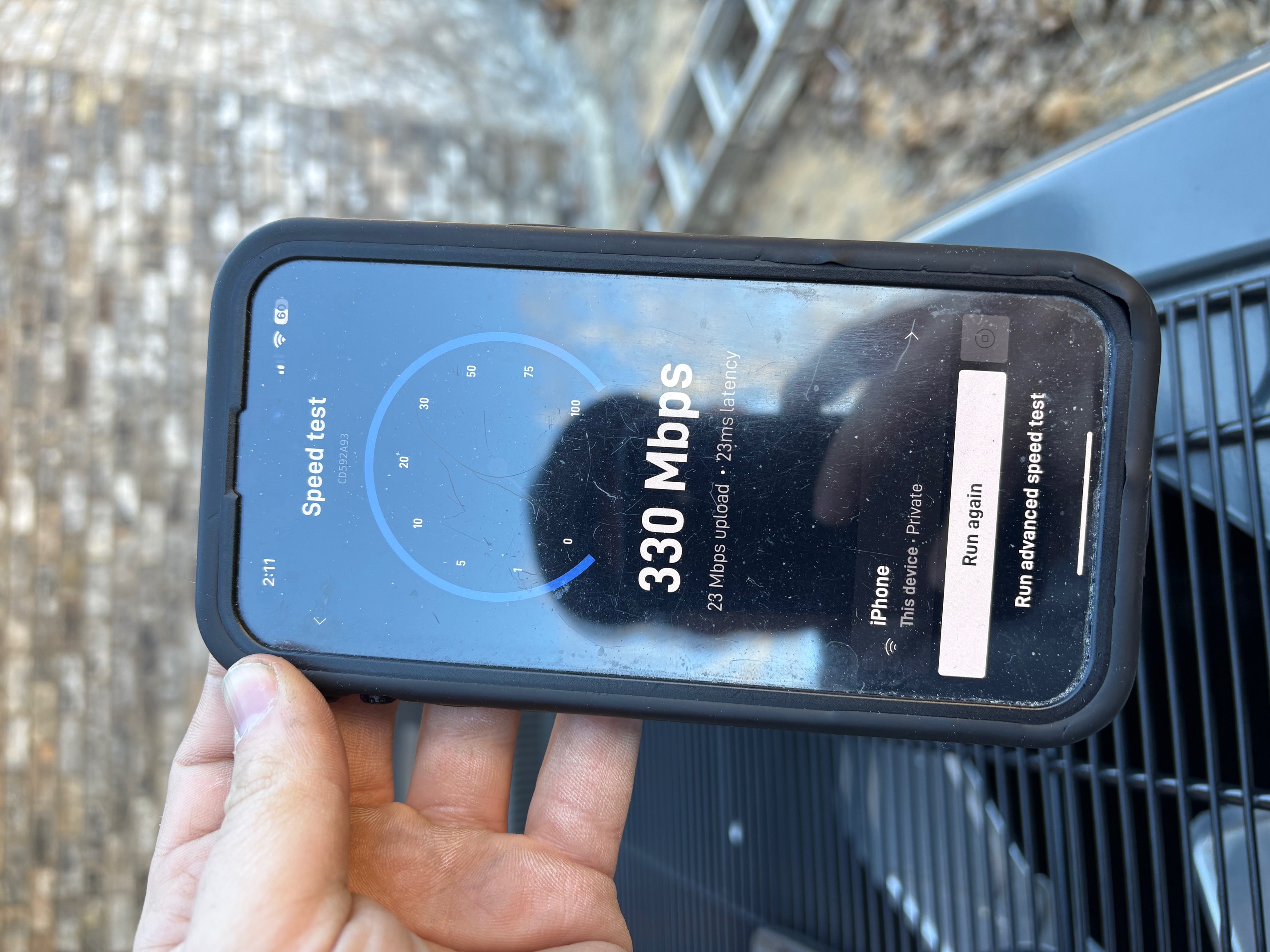 Speed test